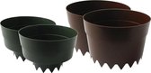 Planten bewater ringen, 4 stuks