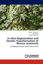 In Vitro Regeneration and Genetic Transformation of Ricinus Communis