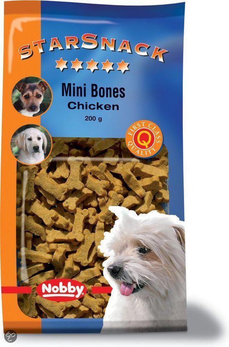 Nobby Starhondensnack Mini Bones - 200 gr
