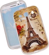 Eiffeltoren TPU Cover Case voor Samsung Galaxy Ace Style G357 Hoesje