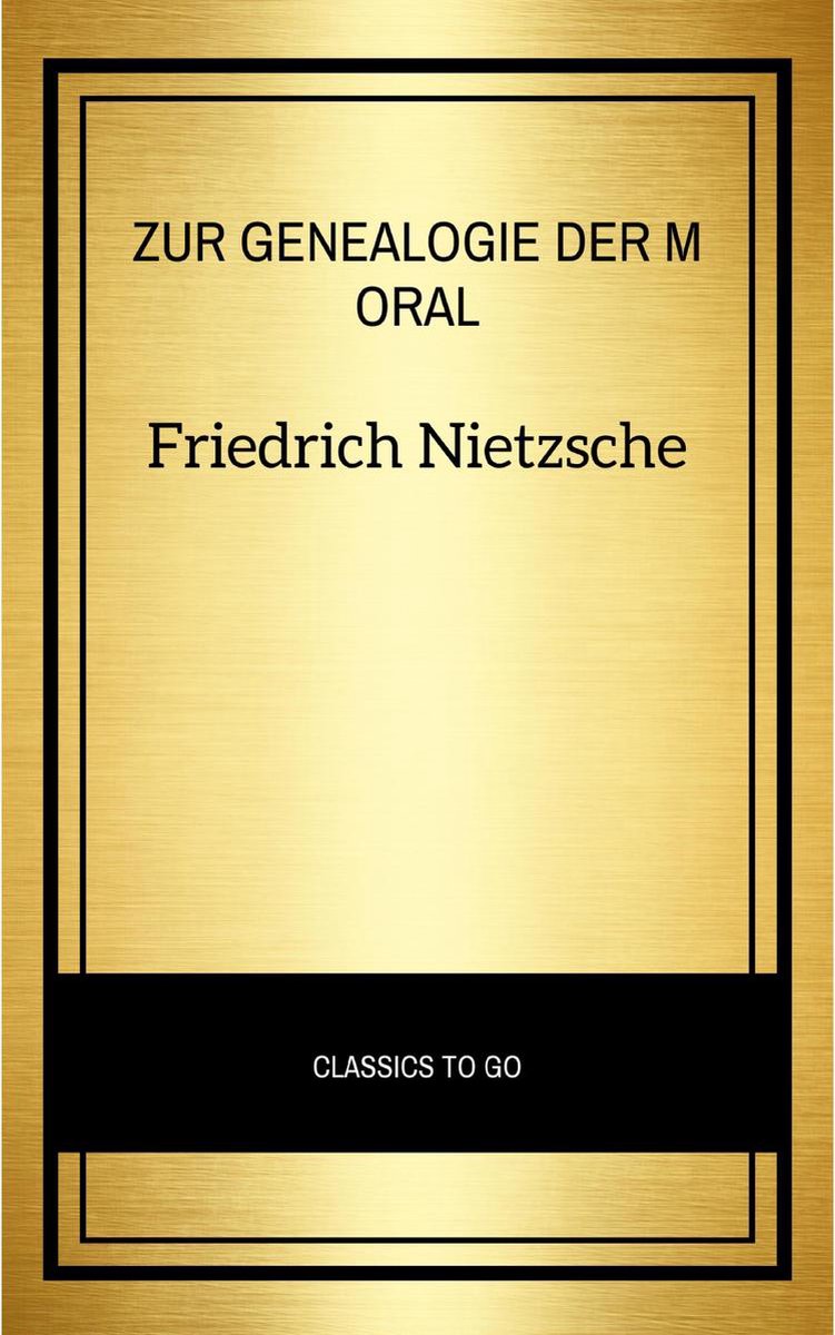 Zur Genealogie der Moral (ebook), Friedrich Nietzsche