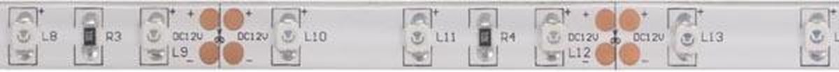 Velleman Ledstrip, flexibel, zelfklevend, IP61, 300 leds, 5 m, 12 V, geel