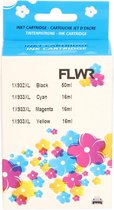 FLWR - Cartouche d'encre / HP 932/933 / XL 4-pack noir et couleur