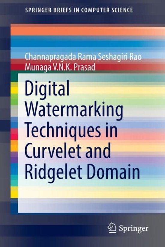 Digital Watermarking Techniques in Curvelet and Ridgelet Dom ... - cover