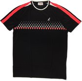 Australian Tennis Shirt Dry Ligth - Ronde Hals -  Zwart - Roze - Wit - Maat M (50)