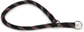 Beeztees - Halsband Hond - Rond - Nylon - Zwart - 60 cm x 13 mm