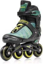 METEOR INLINE SKATES, GROEN/ZWART kinderen - maat 30-33