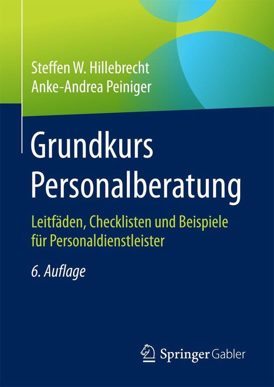 Grundkurs Personalberatung - cover