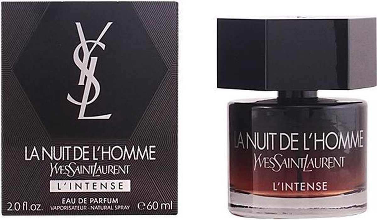 Goedkoopste Yves Saint Laurent - LA NUIT DE L HOMME L INTENSE - eau de parfum - spray 60 ml - Discontinued