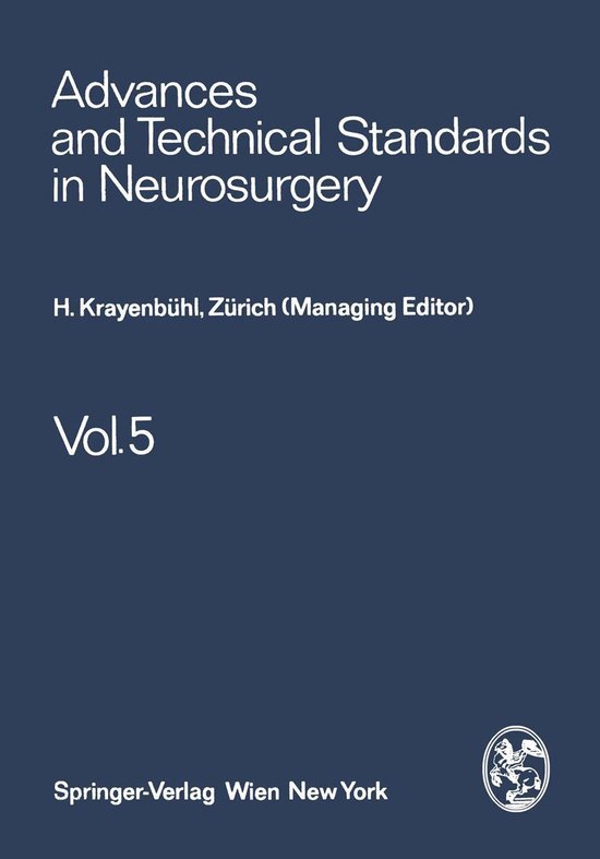 Medicine (R0) - Advances and Technical Standards in Neurosur ... - cover