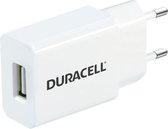 Duracell Single USB 1A EU Main Charger - White
