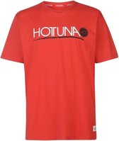 Hot Tuna Printed T-Shirt - Maat XL - Heren - Rood