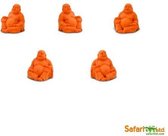 Safari Lucky Mini's/ geluksmini's Boeddhas 10 stuks (ca 1-2 cm)