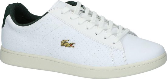 Lacoste Carnaby EVO Heren Sneakers - Wit - Maat 46 | bol.com