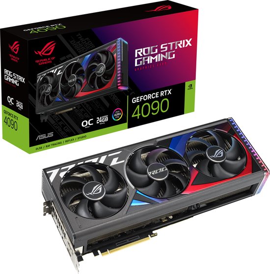 Graphics card Asus ROG-STRIX-RTX4090-O24G-GAMING NVIDIA NVIDIA GeForce RTX 4090