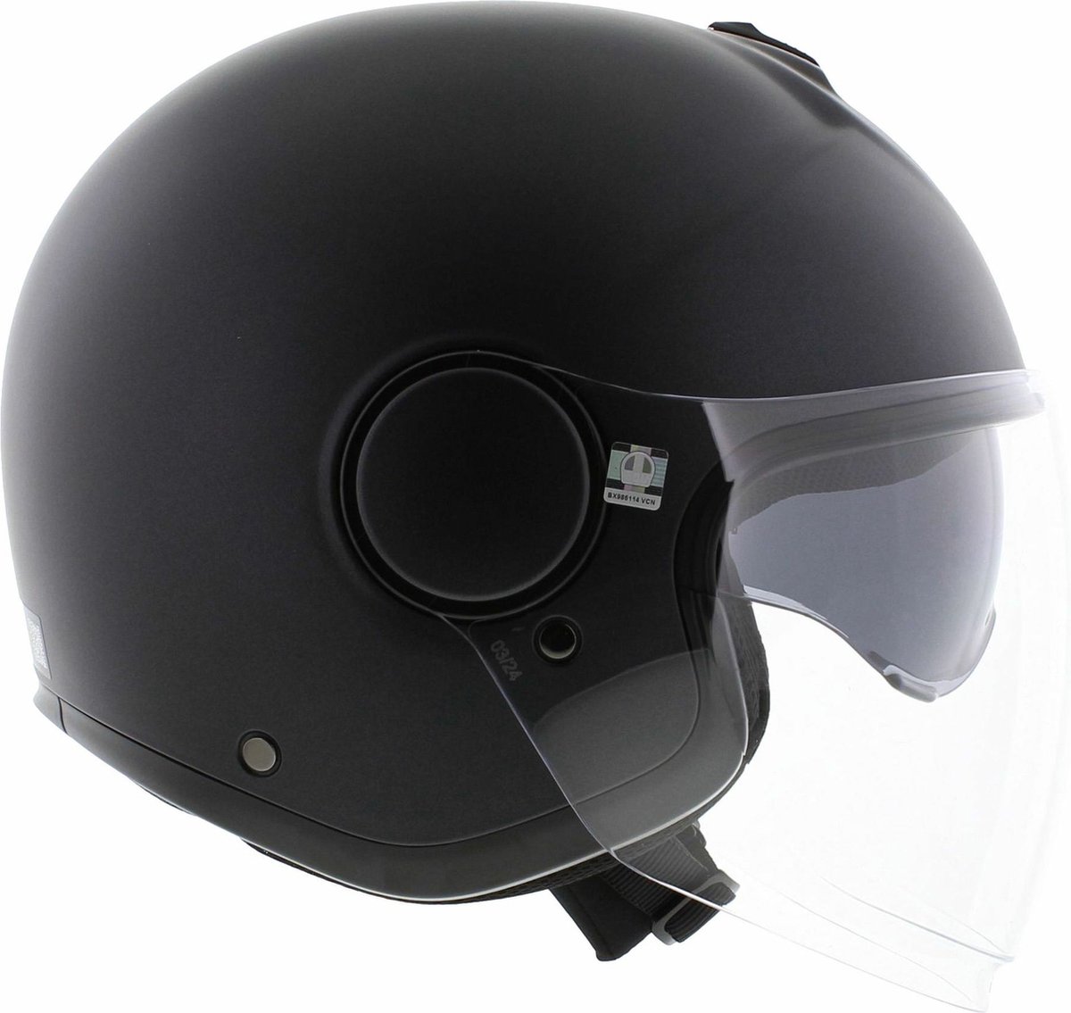 AGV Eteres Jethelm Mono mat zwart – foto 2