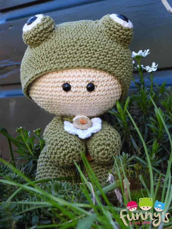 Haakpakket Funny Frog