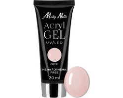 HEMA Acrylgel Molly Nails Nude 30ml /DiHema vrij - gelnagels - gel - acrylgel - polygel - nagels - manicure - nagelverzorging - nagelstyliste - buildergel - builder - uv / led - opbouwnagels - 30ml - Caramdia