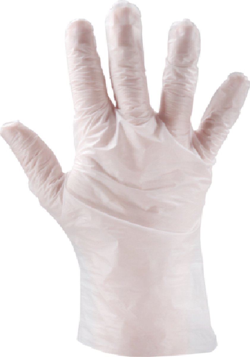 Goedkoopste ComFort Handschoen S | 2.000 Stuks | Transparant | TPE | Ongepoerded - (Wegwerp Hanschoen, Handschoenen Wegwerp, Handschoentjes Poedervrij