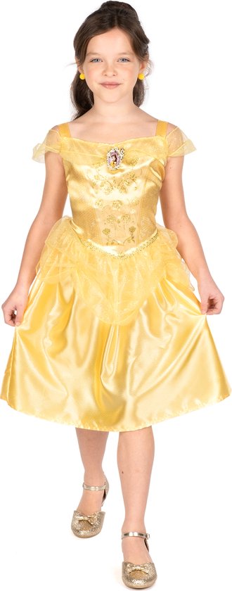 DISNEY Prinses BEAUTY THE BEAST Belle Classic Maat XS 3T 4T disney-prinses-beauty-the-beast-belle-classic-maat-xs-3t-4t