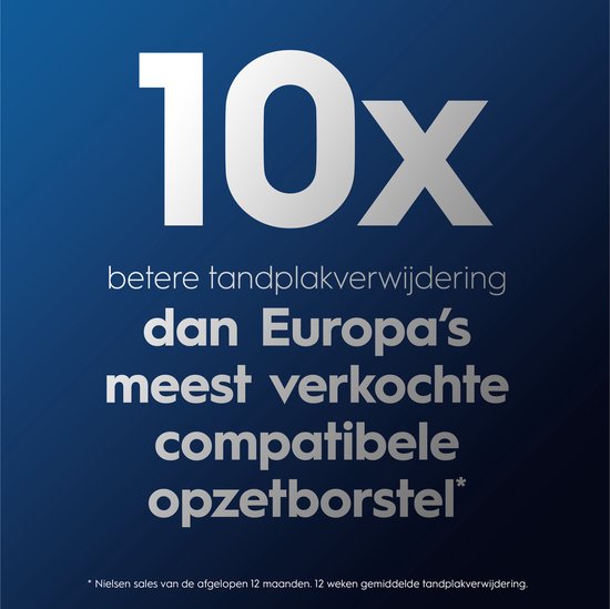 Oral-B Pro - Action Cross - Têtes de brosse - Avec Technologie CleanMaximiser - Zwart - 8 pièces