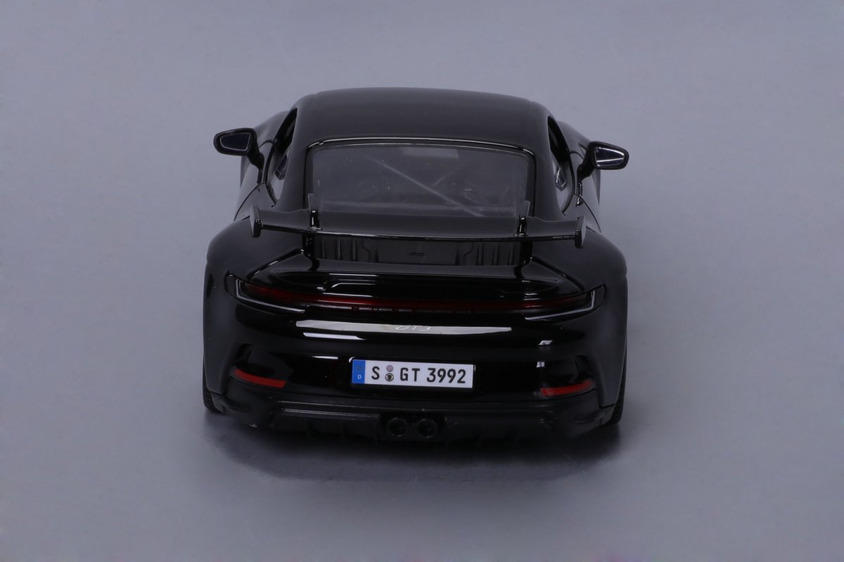 Modelauto - Porsche 911 GT3 - zwart - 19 cm - schaal 1:24 - speelgoed auto — afbeelding 5