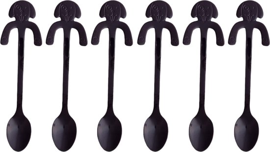 Hunnycook Theelepels, 24 stuks, roestvrij staal, bestek, koffielepel/ espressolepel/dessertlepels, theelepelset voor huishoudens, restaurants, kantines, hoogglans gepolijst en vaatwasmachinebestendig