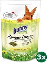 Bunny - Nature Konijnendroom Basic - Konijnvoer - 4 kg | bol
