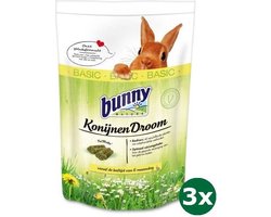 3x1,5 kg Bunny nature konijnendroom basic