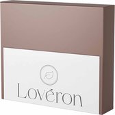 Lovéron kussensloop - Katoen - 2 stuks - 60x70 cm - Taupe