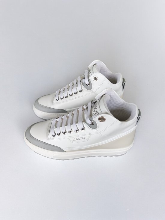 Mason Garments Torino mid wit grijs dames maat 38 bol
