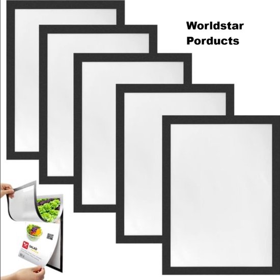 Hoikwo 12 Stück Magnetrahmen für 10x15 cm Fotos - Magnetische