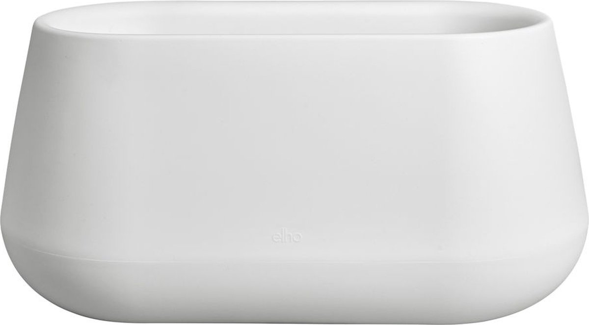 Elho Pure Cone Long Wheels 75 - Grande jardinière intérieur et extérieur