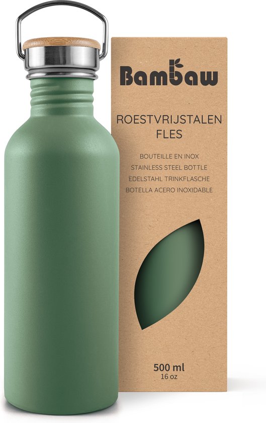 soulbottles 0,6 l • and so is the Future • drinkfles van glas