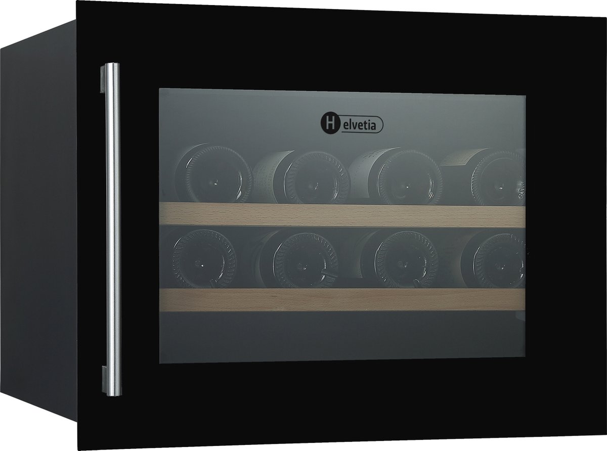 Helvetia Inbouw wijnkoelkast H 45 cm HWTE128GN - 1 - Helvetia - €599,00