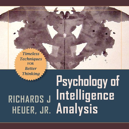 Psychology of Intelligence Analysis - cover