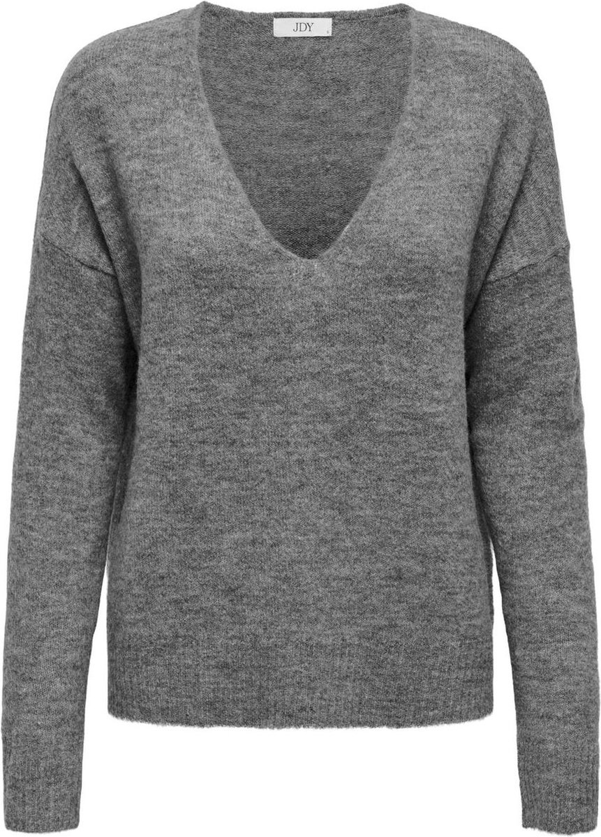 JDY JDYELANORA L/S V-NECK PULLO. KNT NOOS Dames Trui - Maat L
