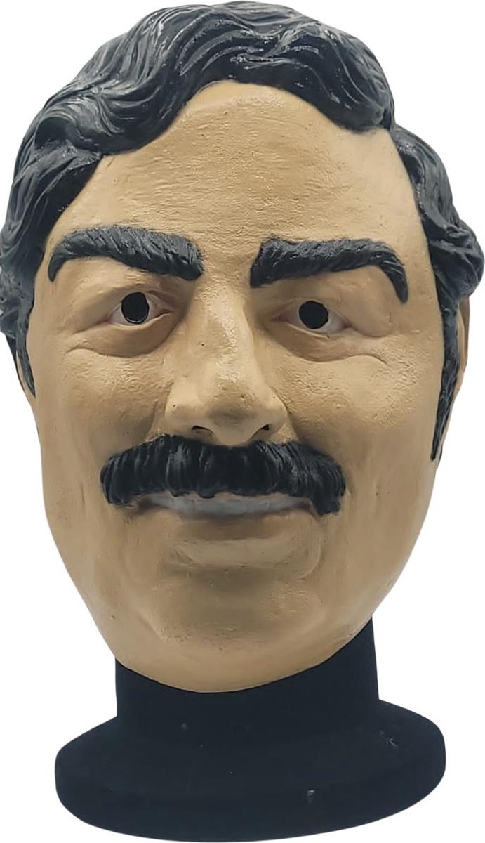 Pablo Escobar masker - Narcos masker - Halloween masker - latex masker