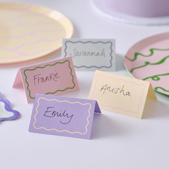 Wave Pastel - 10 stuks