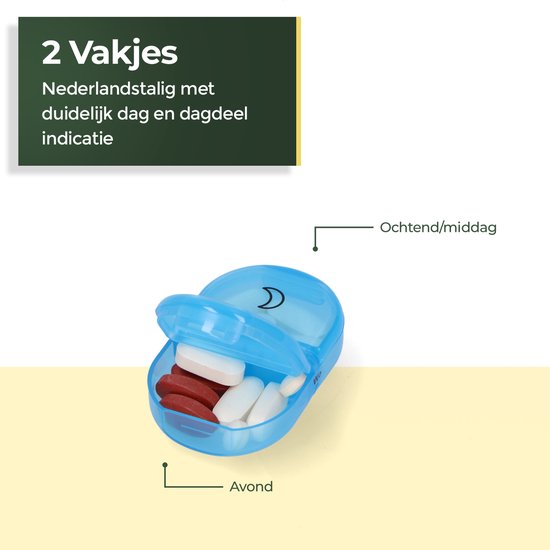 Gandria Pilulier 7 Jours - Pilulier Amovible - Boîte à Médicaments avec 14 Compartiments - Boîte à Médicaments avec Fermeture Robuste - 2 Compartiments par Jour - 7 Couleurs