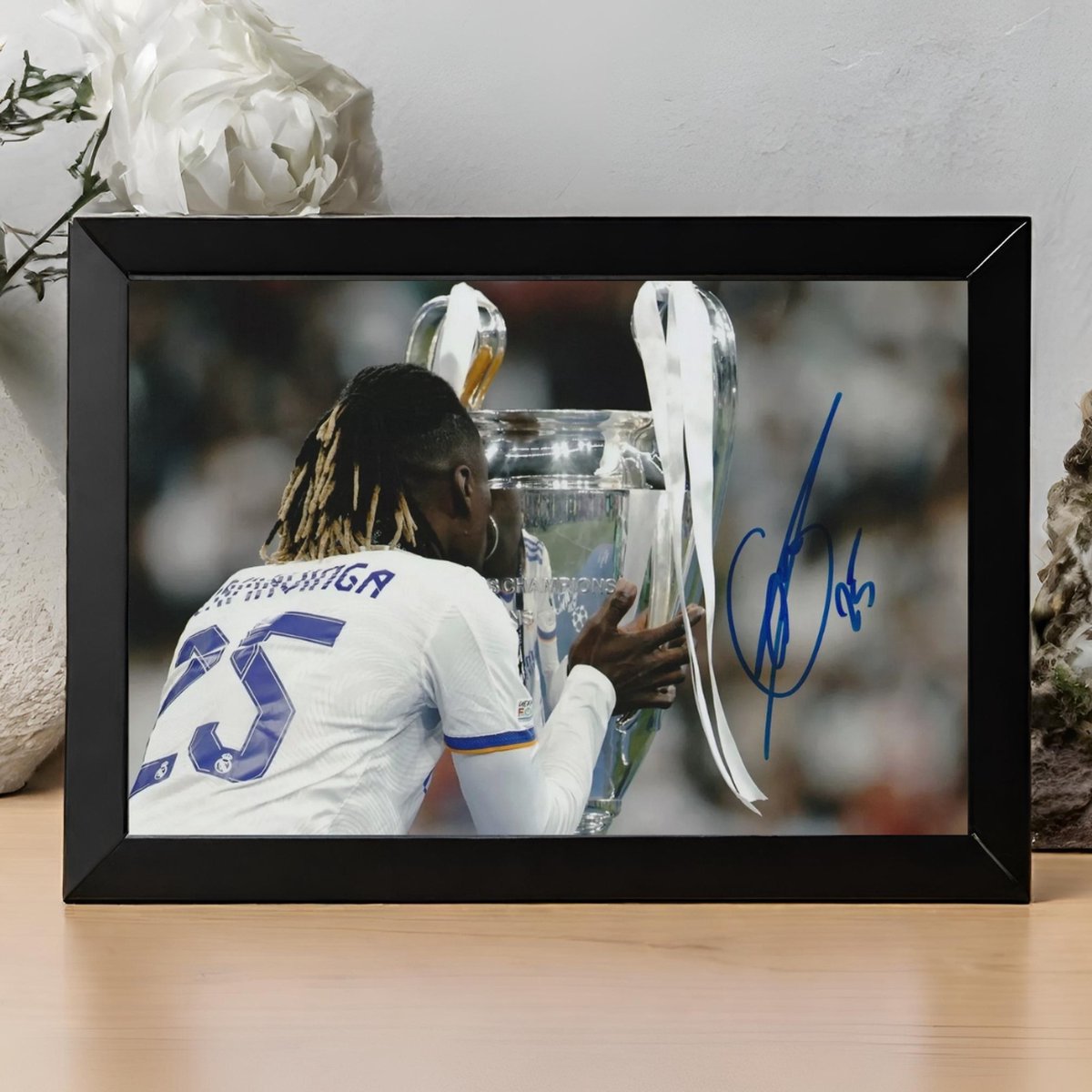 Photo Signée ISCO - Impression Avec Signature Pré-imprimée - Real Madrid