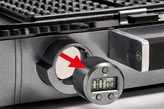 FRITEL Wafelijzer - WaffleTastic® CW 3668 - Wafelmaker PFAS vrij - Wafelmachine voor Hartjeswafel - Hartjeswafelijzer - 5 Hartjeswafel - Wafelbakijzer met verwisselbare platen - 1600W - Incl. 60' Timer van Fritel — afbeelding 3