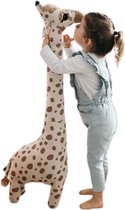 Levensgrote knuffel Giraffe | XXL knuffels | Mega cadeau | Groot pluche kado | Zeer goede kwaliteit