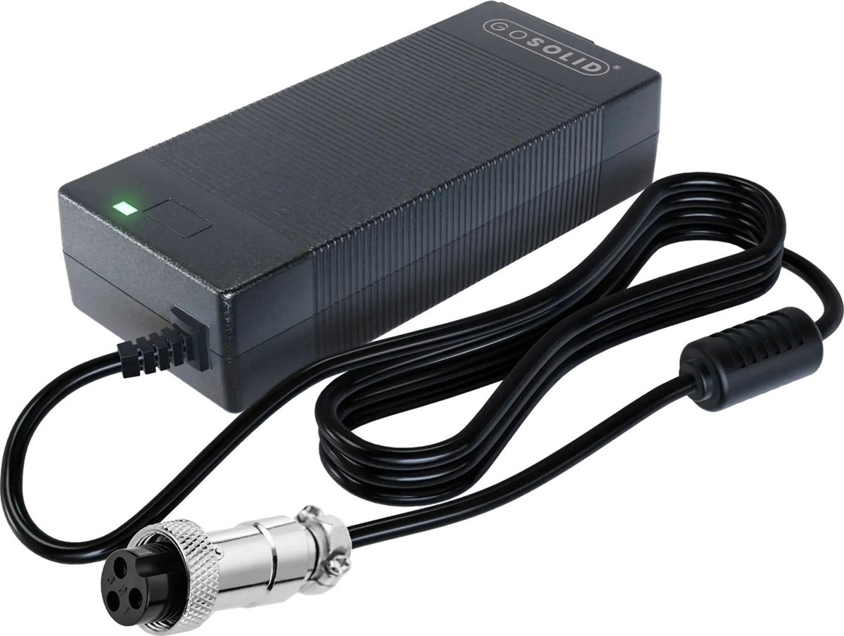 GO SOLID! Oplader geschikt voor Skotero Stepley step - 54.6V