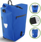 Ekostar® 2-in-1 Enkele Fietstas - Blauw - Fietstas Enkel - Waterdicht en Duurzaam TPU - Fietstassen Elektrische Fietsen