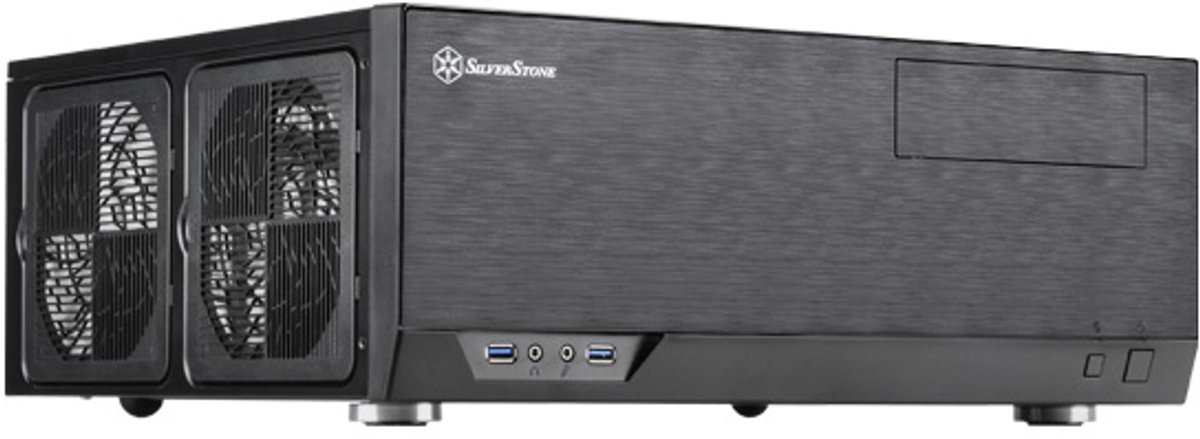 Silverstone Grandia Gd09 Desktop Zwart behuizing - afbeelding 7