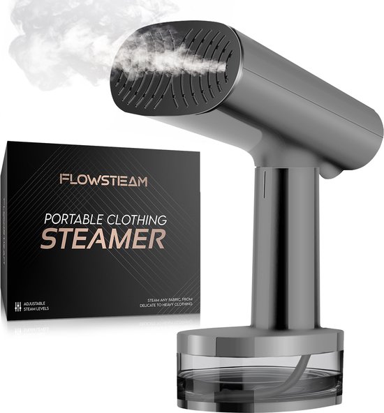 FLOWSTEAM® Luxe Kledingstomer - Matte Gray Editon