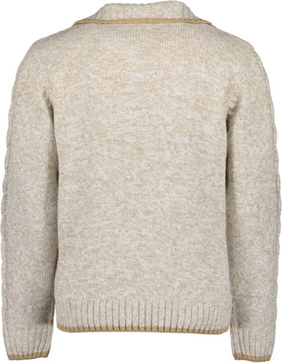 Blue seven heren Trui 376442 beige schipperstrui maat L bol