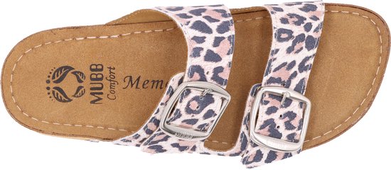 MUBB - Femme - Chausson - Léopard - Taille 41