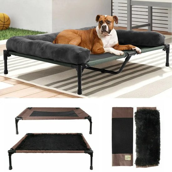 Mora Pets Hondenbed, outdoor, hondenbed, verhoogd hondenbed, voor